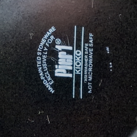 Pier 1 Kioko Stoneware Hand-painted Tea Set. - Picture 13 of 15